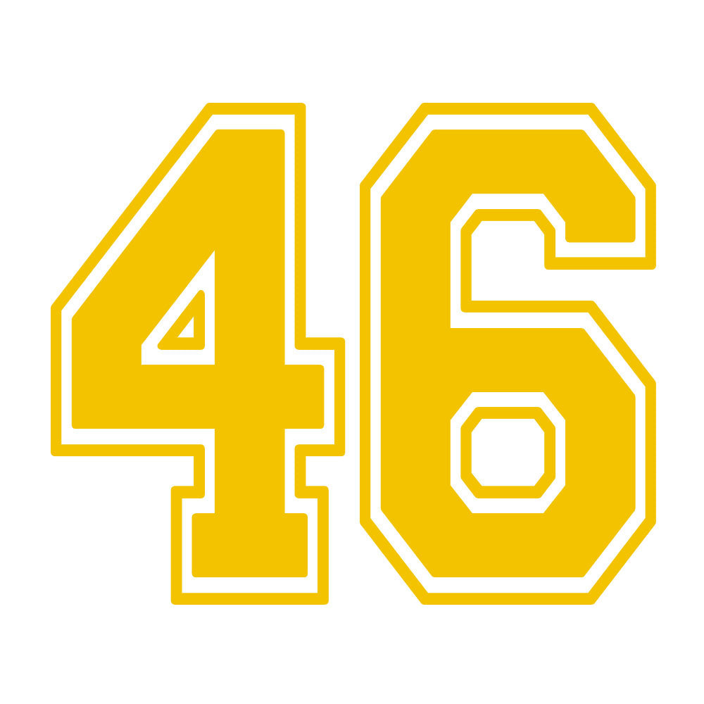 CUSTOM NUMBER MIRA MESA - YELLOW