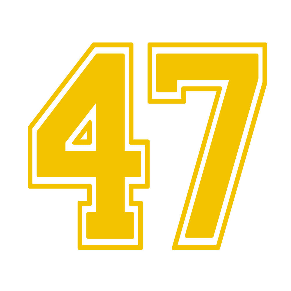 CUSTOM NUMBER MIRA MESA - YELLOW
