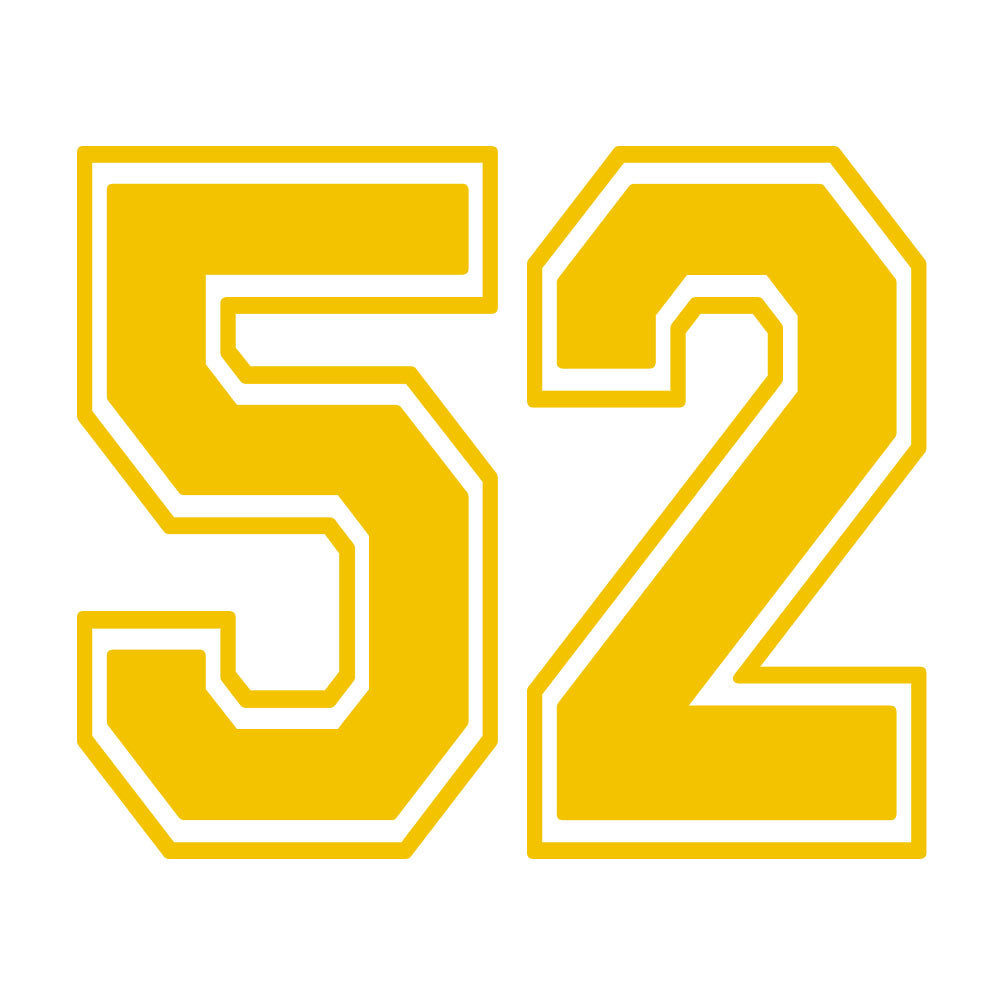CUSTOM NUMBER MIRA MESA - YELLOW