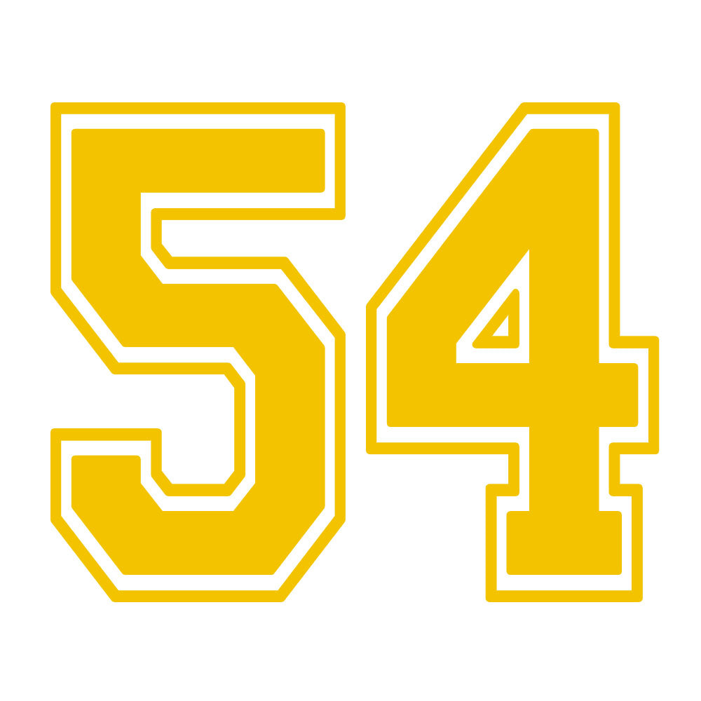 CUSTOM NUMBER MIRA MESA - YELLOW
