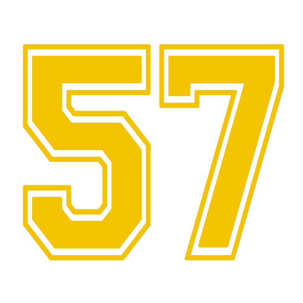 CUSTOM NUMBER MIRA MESA - YELLOW