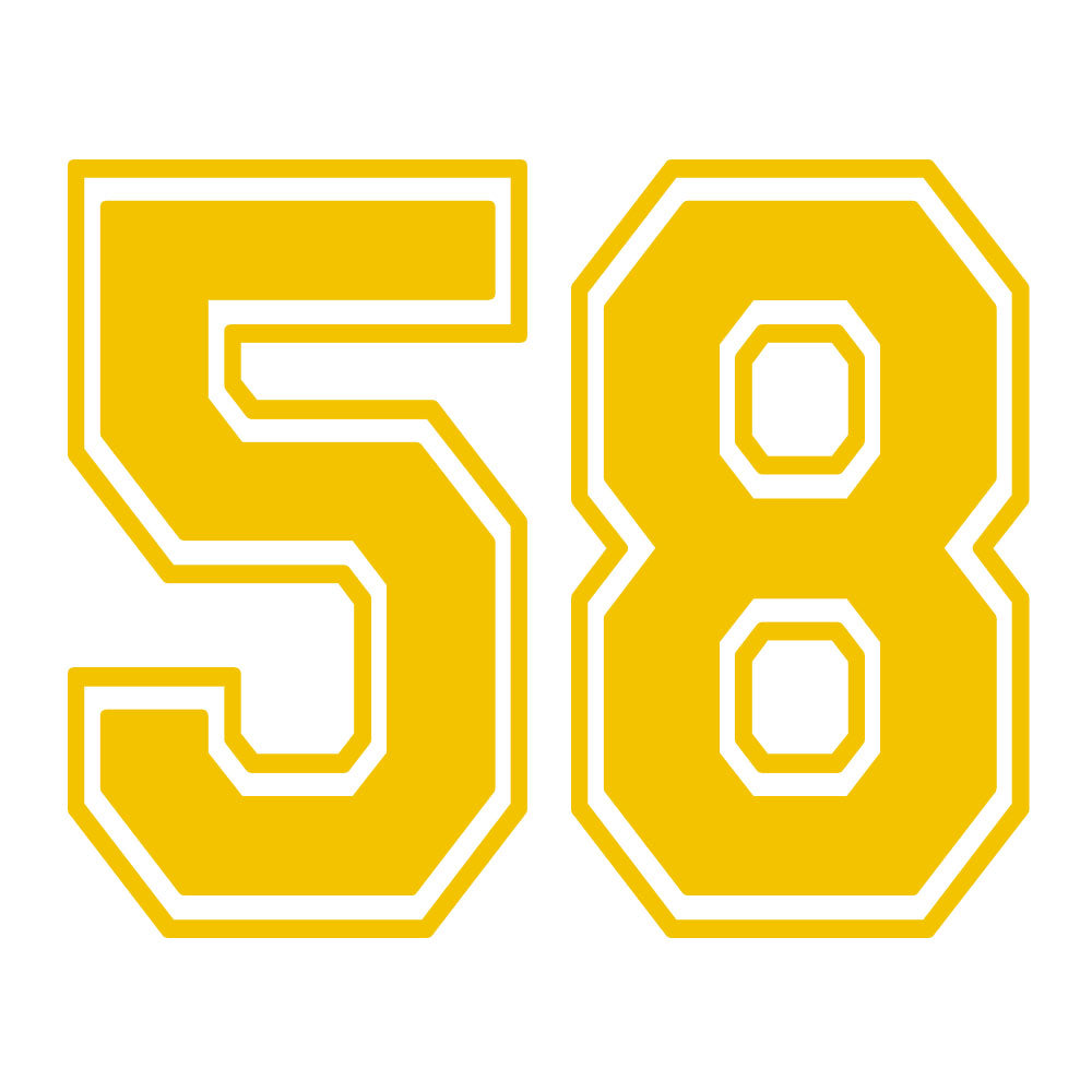 CUSTOM NUMBER MIRA MESA - YELLOW