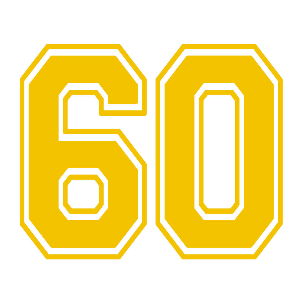 CUSTOM NUMBER MIRA MESA - YELLOW