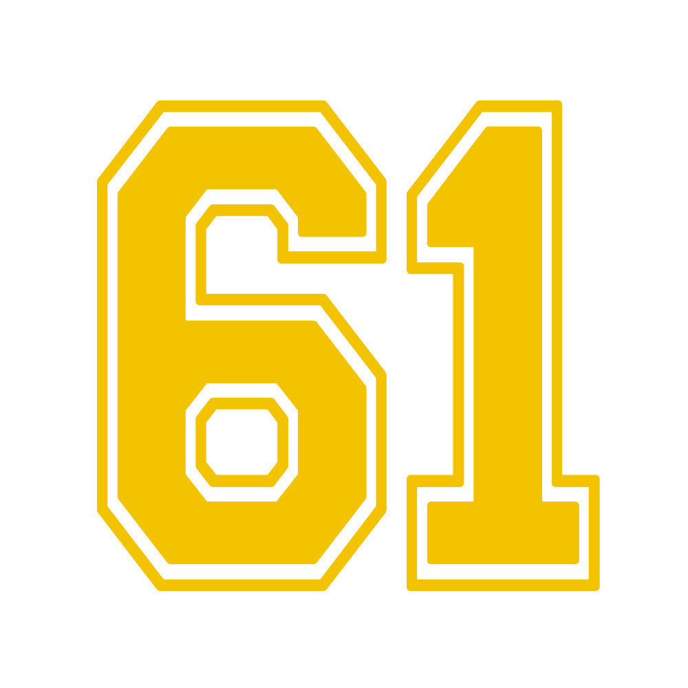 CUSTOM NUMBER MIRA MESA - YELLOW
