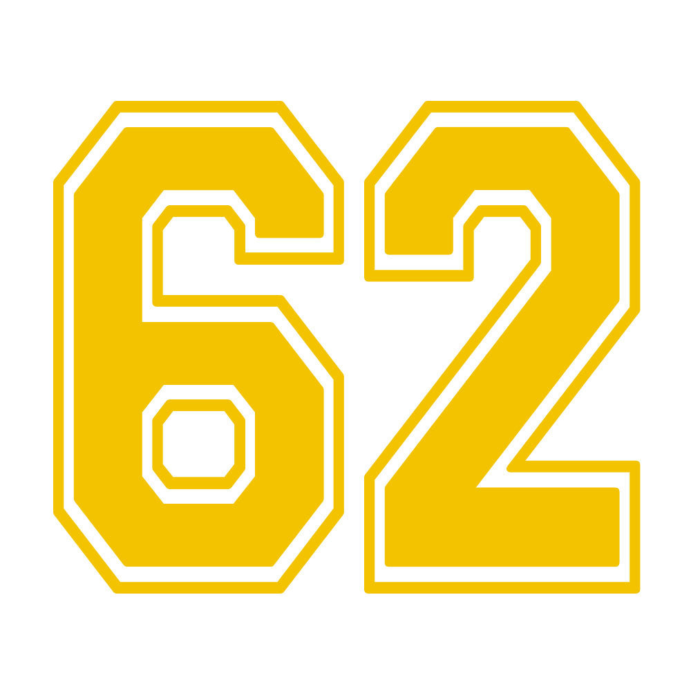 CUSTOM NUMBER MIRA MESA - YELLOW
