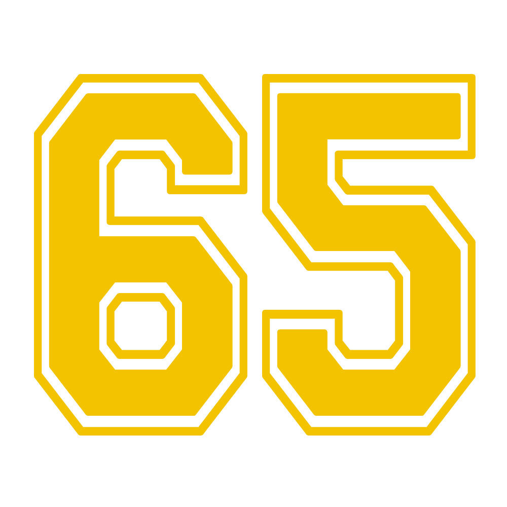 CUSTOM NUMBER MIRA MESA - YELLOW