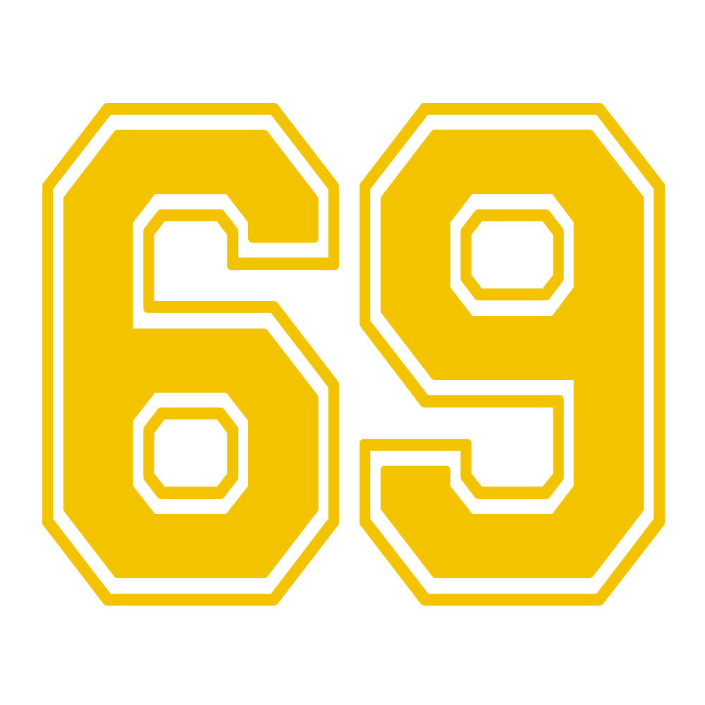 CUSTOM NUMBER MIRA MESA - YELLOW