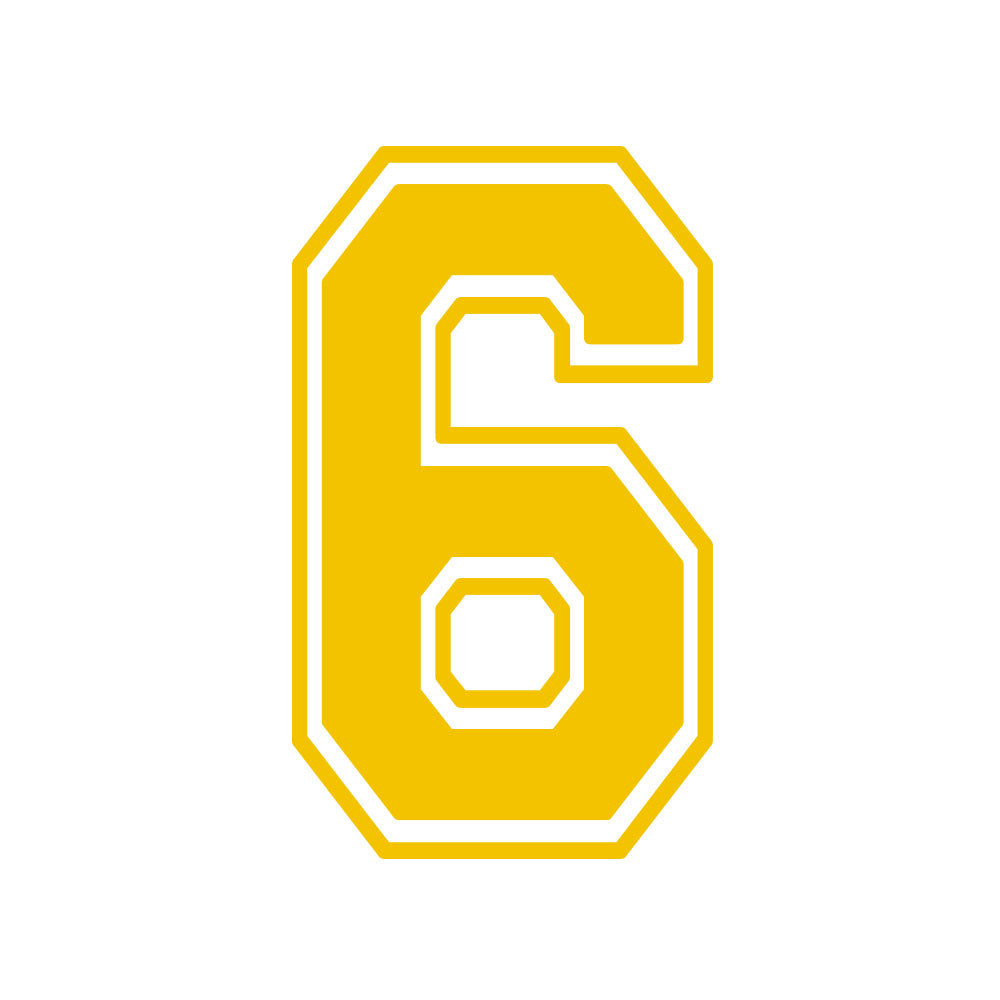 CUSTOM NUMBER MIRA MESA - YELLOW