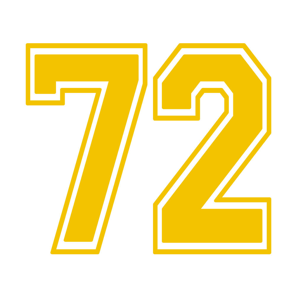 CUSTOM NUMBER MIRA MESA - YELLOW