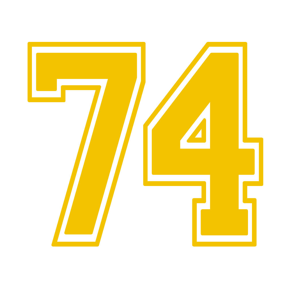 CUSTOM NUMBER MIRA MESA - YELLOW