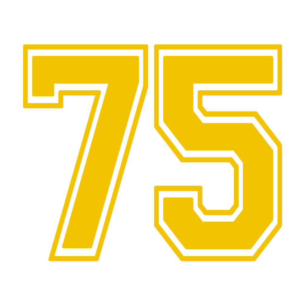 CUSTOM NUMBER MIRA MESA - YELLOW