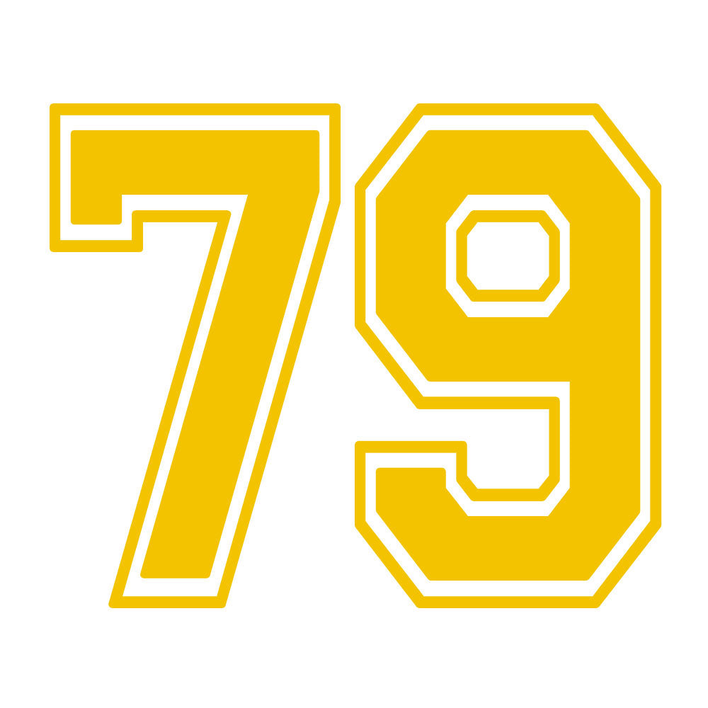 CUSTOM NUMBER MIRA MESA - YELLOW
