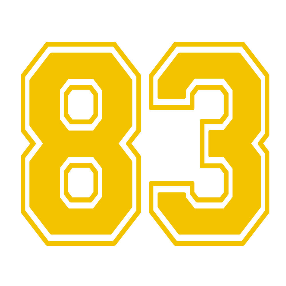 CUSTOM NUMBER MIRA MESA - YELLOW