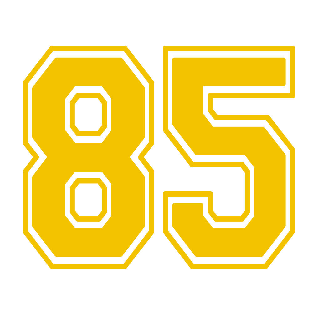 CUSTOM NUMBER MIRA MESA - YELLOW
