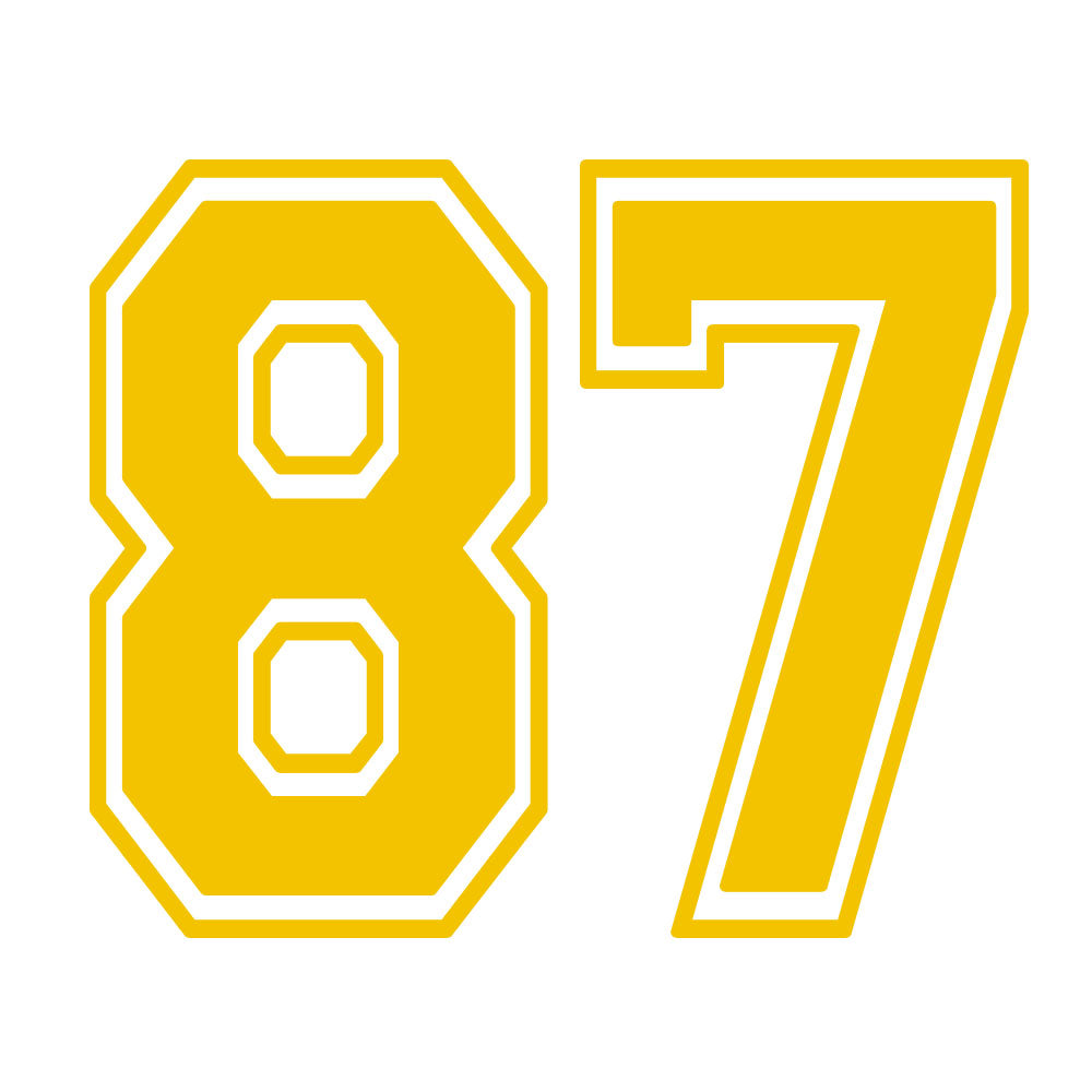 CUSTOM NUMBER MIRA MESA - YELLOW