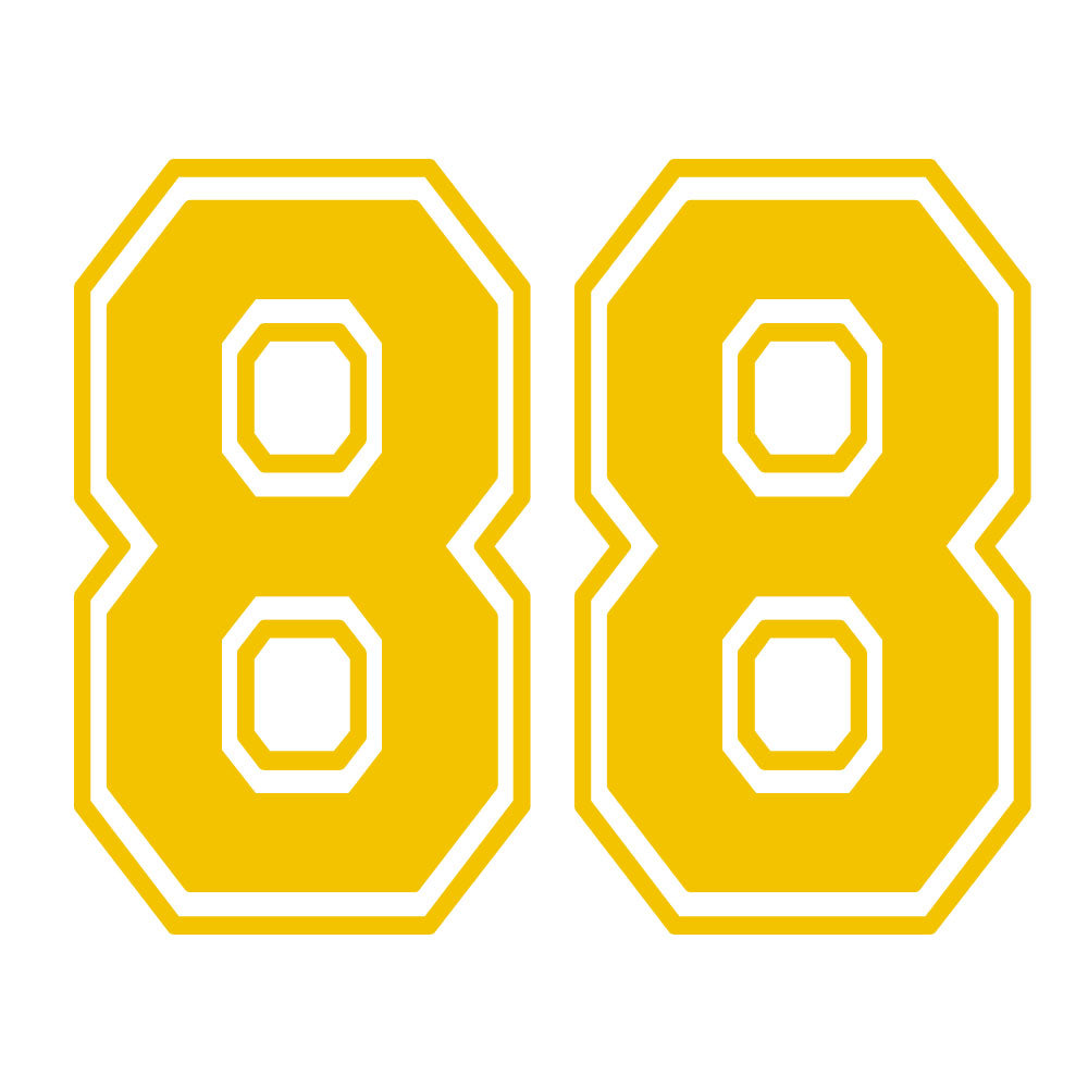 CUSTOM NUMBER MIRA MESA - YELLOW