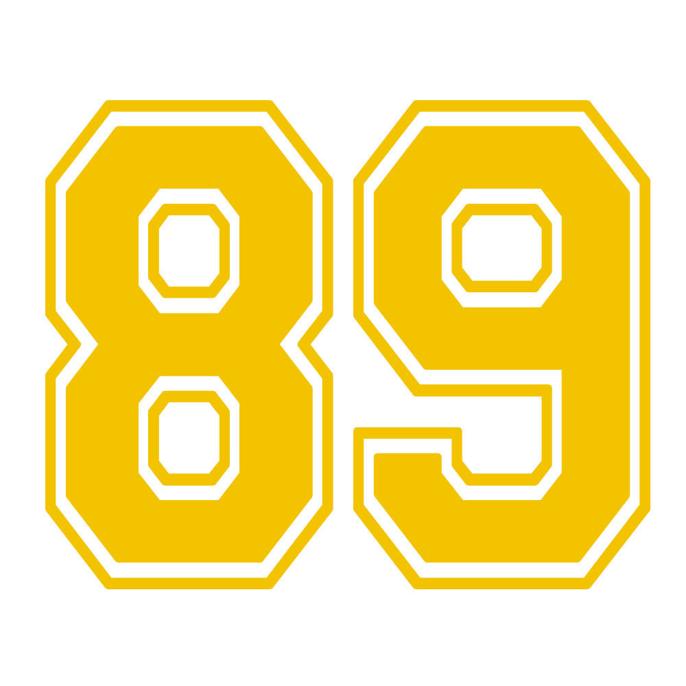 CUSTOM NUMBER MIRA MESA - YELLOW