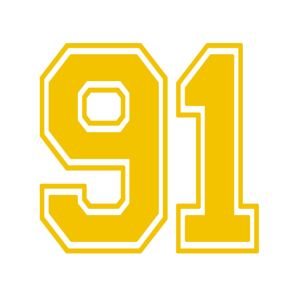 CUSTOM NUMBER MIRA MESA - YELLOW