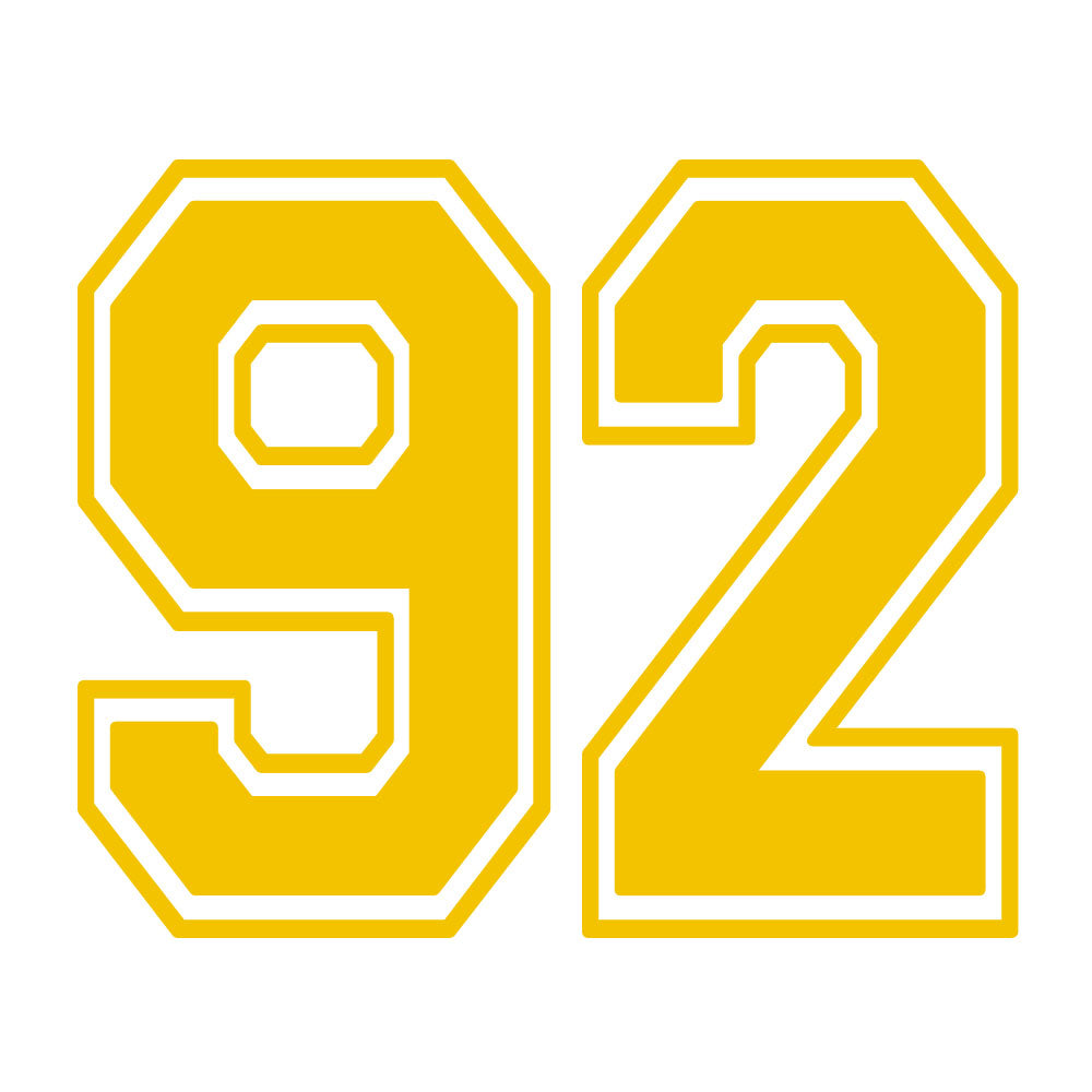 CUSTOM NUMBER MIRA MESA - YELLOW
