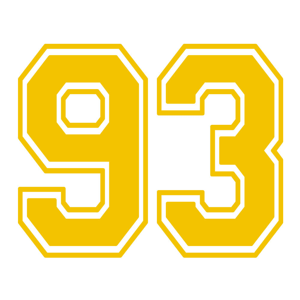 CUSTOM NUMBER MIRA MESA - YELLOW