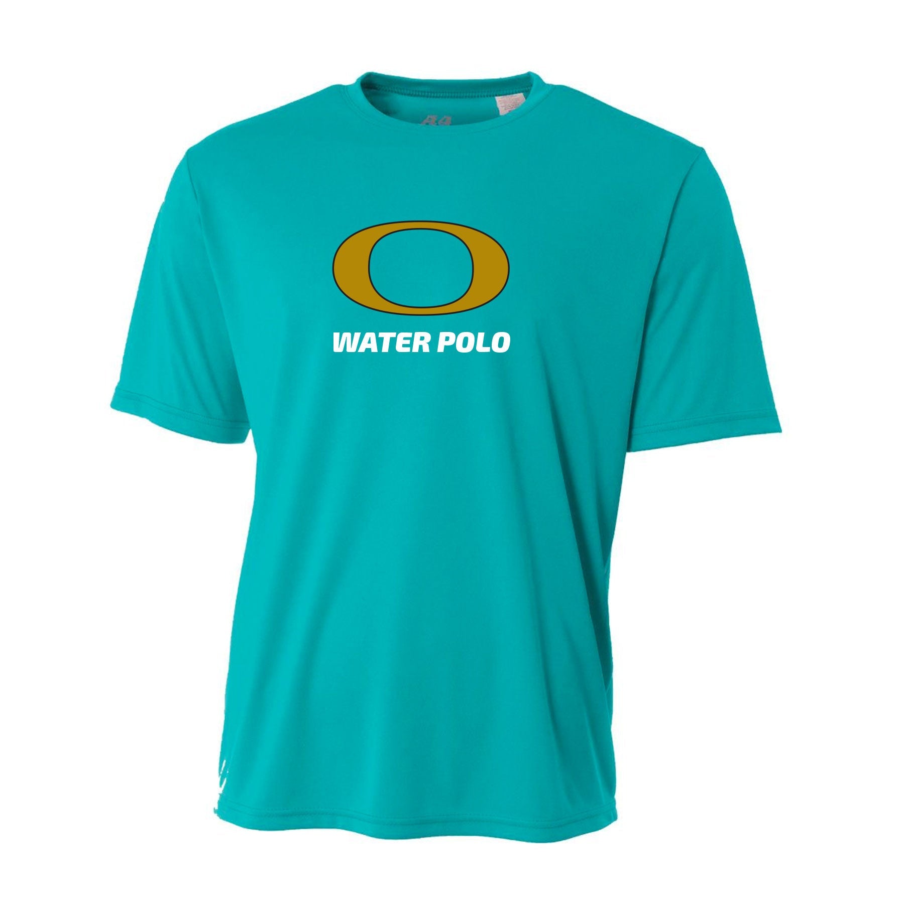 OLYMPIAN AQUATICS WATER POLO LOGO PERFORMANCE SHORT SLEEVE TEE