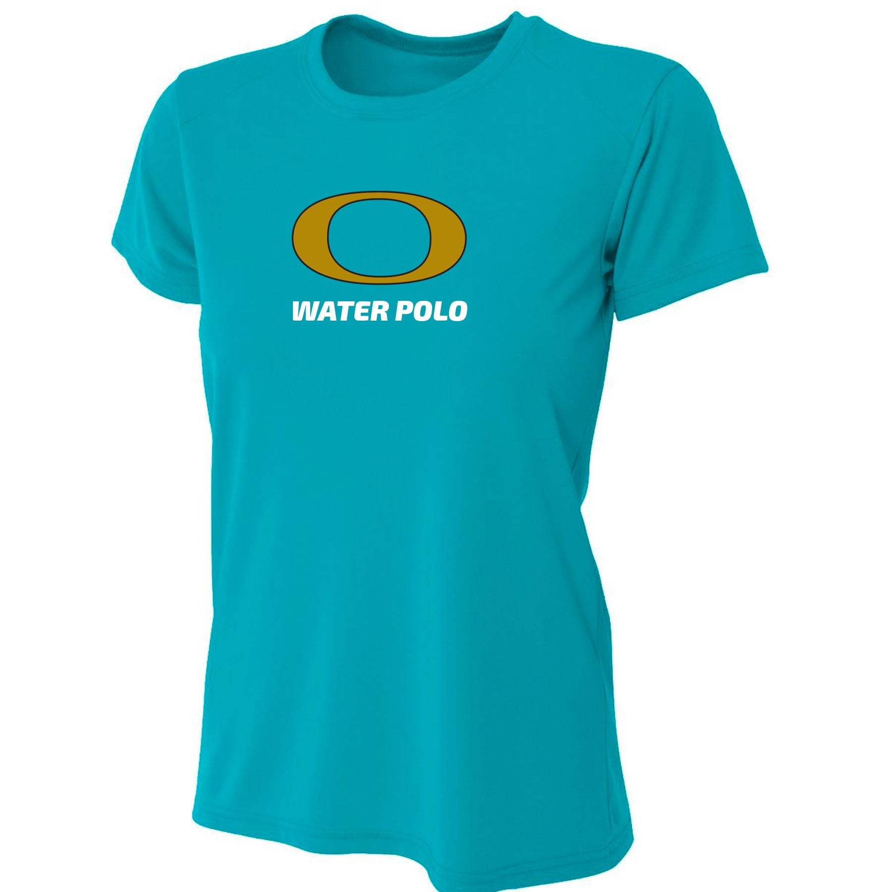 OLYMPIAN AQUATICS WATER POLO LOGO PERFORMANCE SHORT SLEEVE TEE