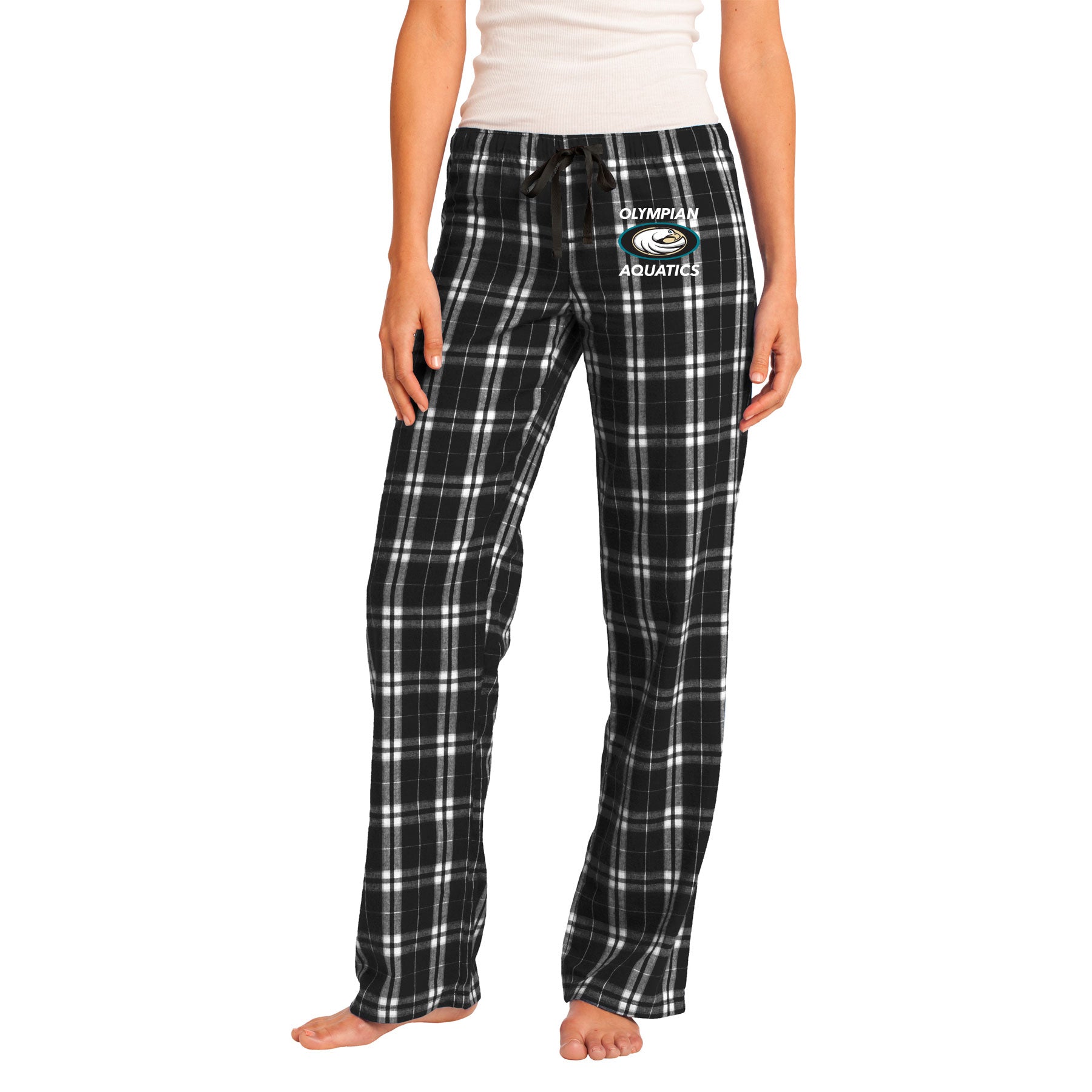 OLYMPIAN AQUATICS STACKED FLANNEL PLAID PANT