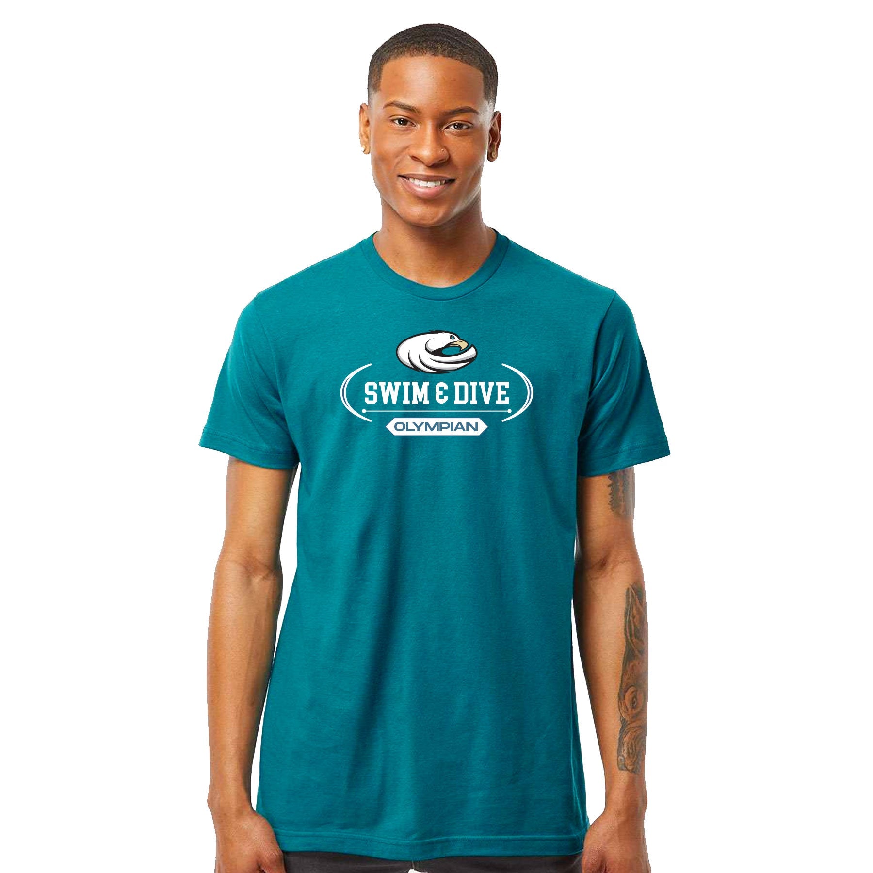 OLYMPIAN AQUATICS SWIM DIVE FOCUS CLASSIC T-SHIRT