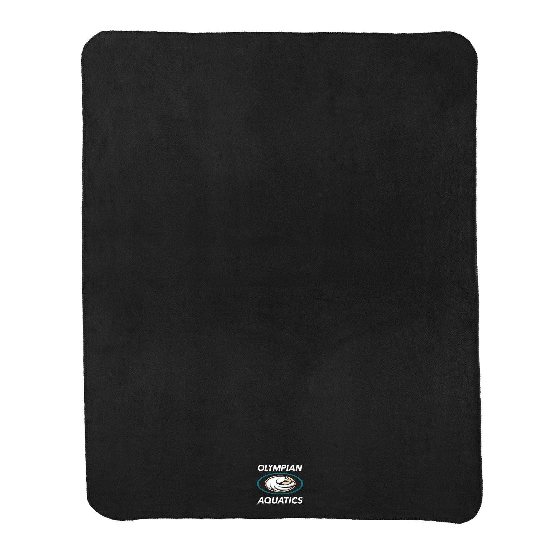 OLYMPIAN AQUATICS STACKED EMBROIDERED BLANKET