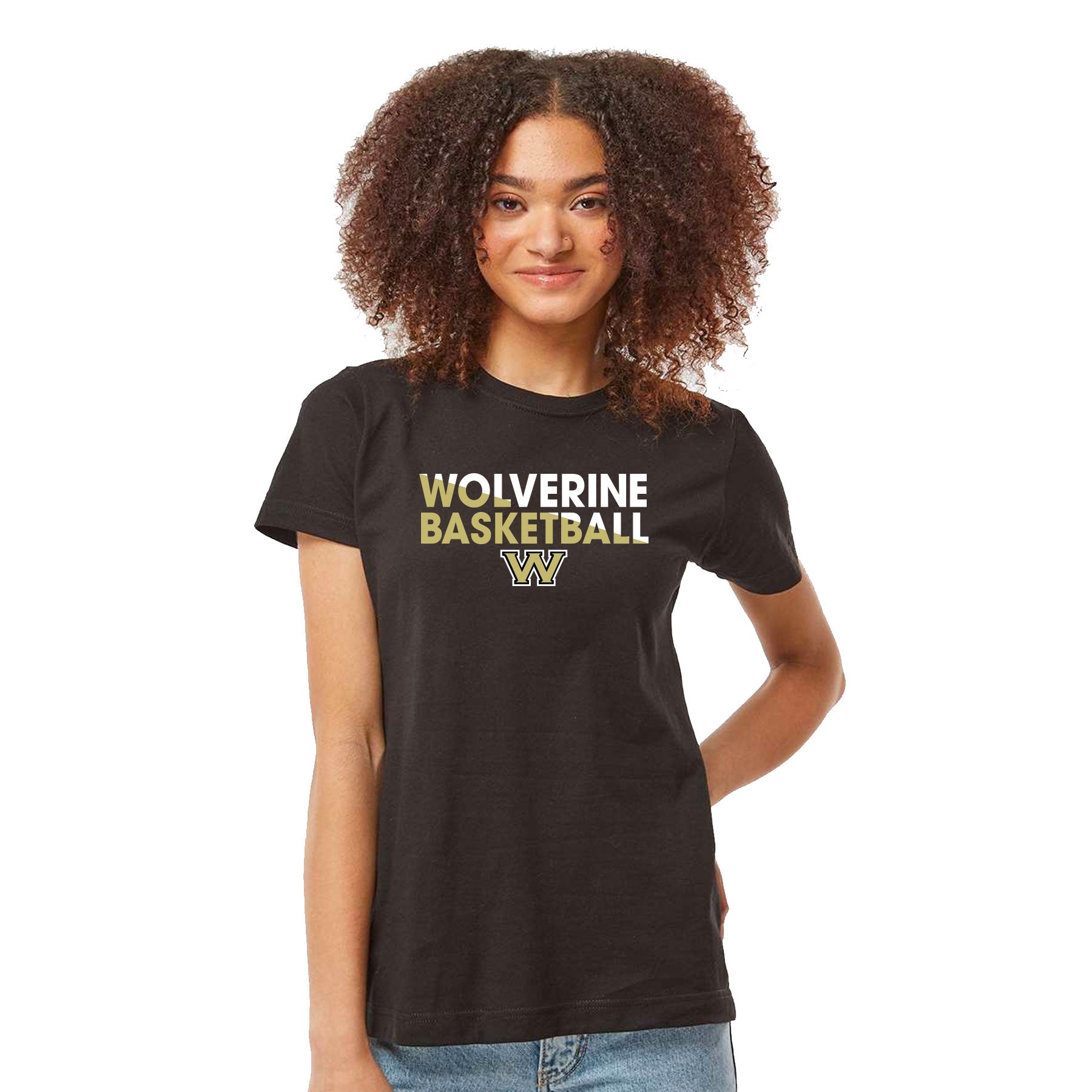 Wolverine Basketball Slice T-Shirt