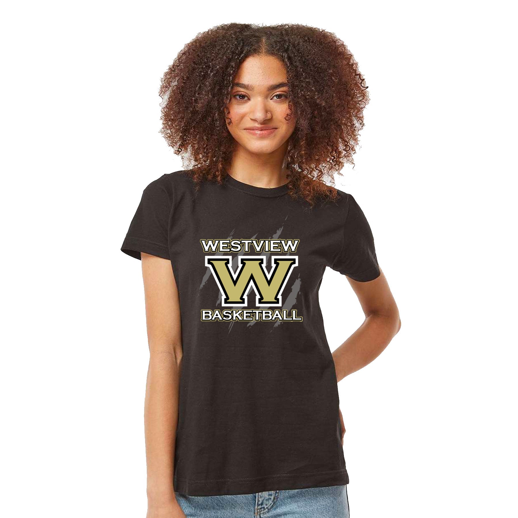 Wolverine Basketball Claws  T-Shirt
