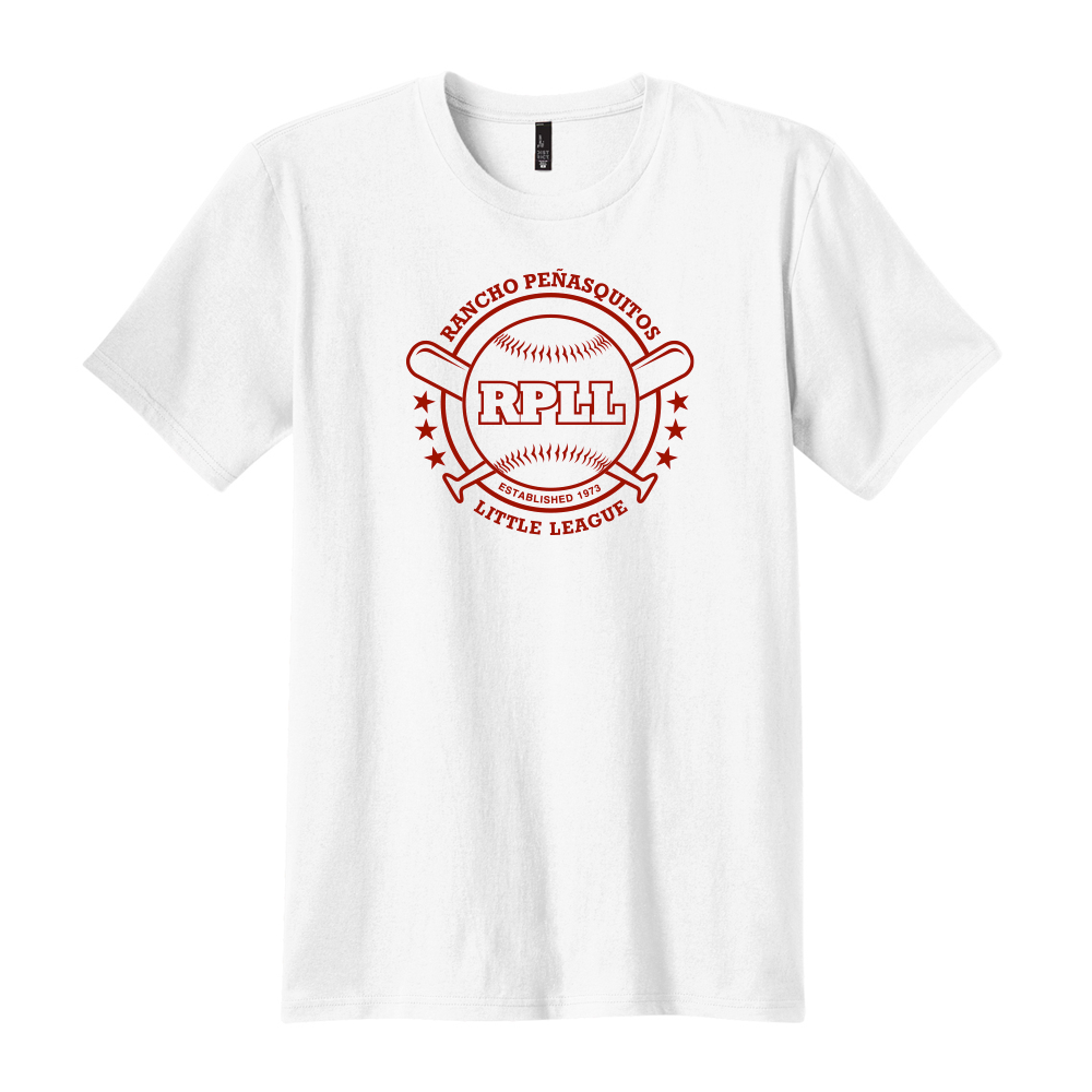 RPLL YOUTH APPAREL YOUTH SHIRT SLEEVE TEE - RED OUTLINE
