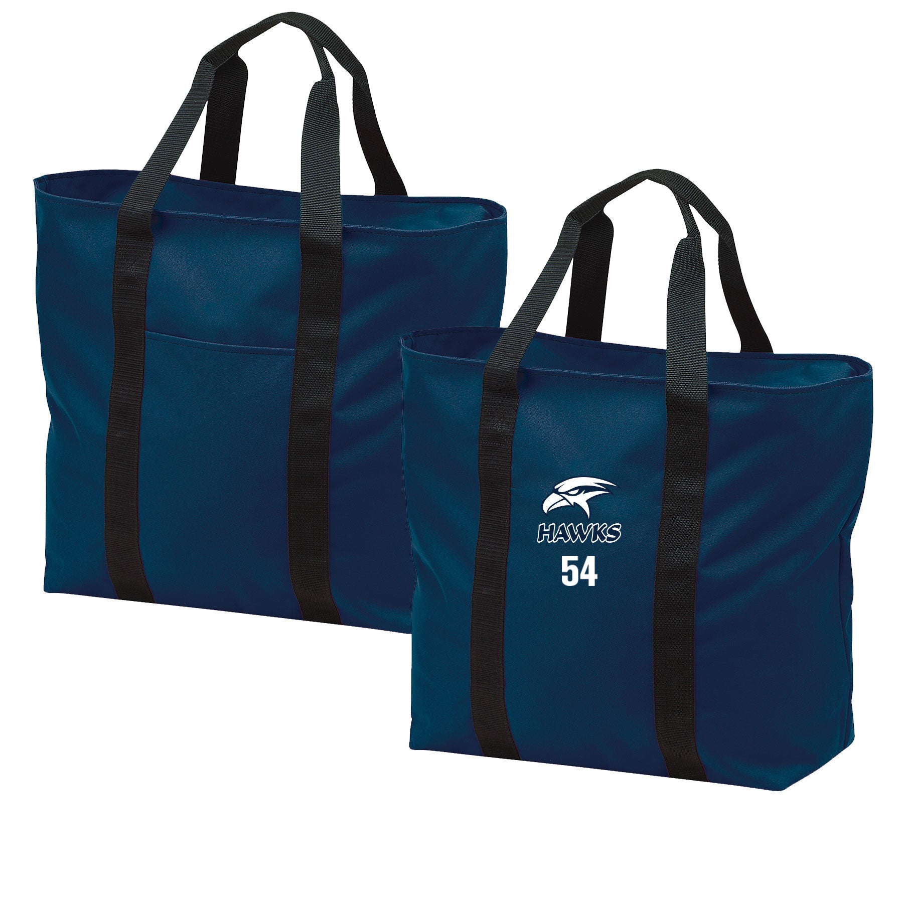 SAN DIEGO HAWKS LOGO ALL-PURPOSE TOTE