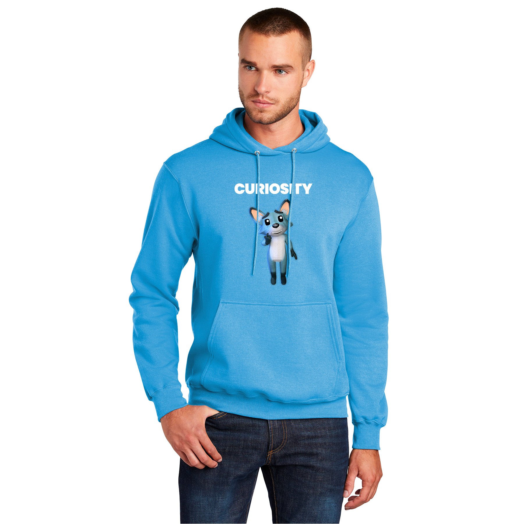 STRIDER CURIOSITY CORE FLEECE PULLOVER HOODED SWEATSHIRT