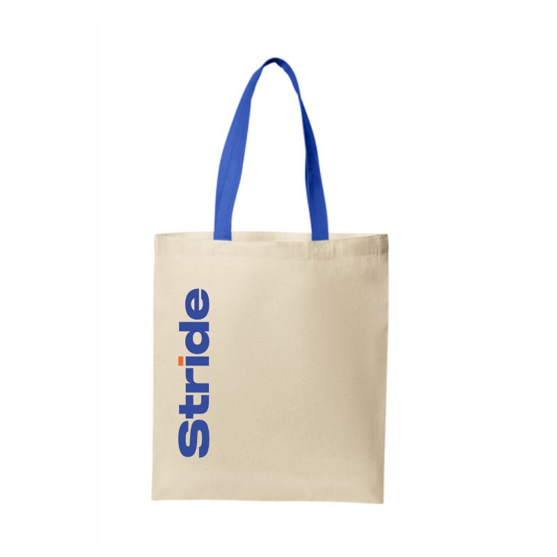 STRIDE LOGO CORE COTTON TOTE