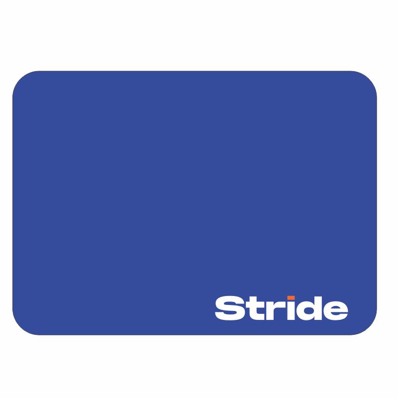 STRIDE LOGO 7.75" X 9.75" MOUSEPAD