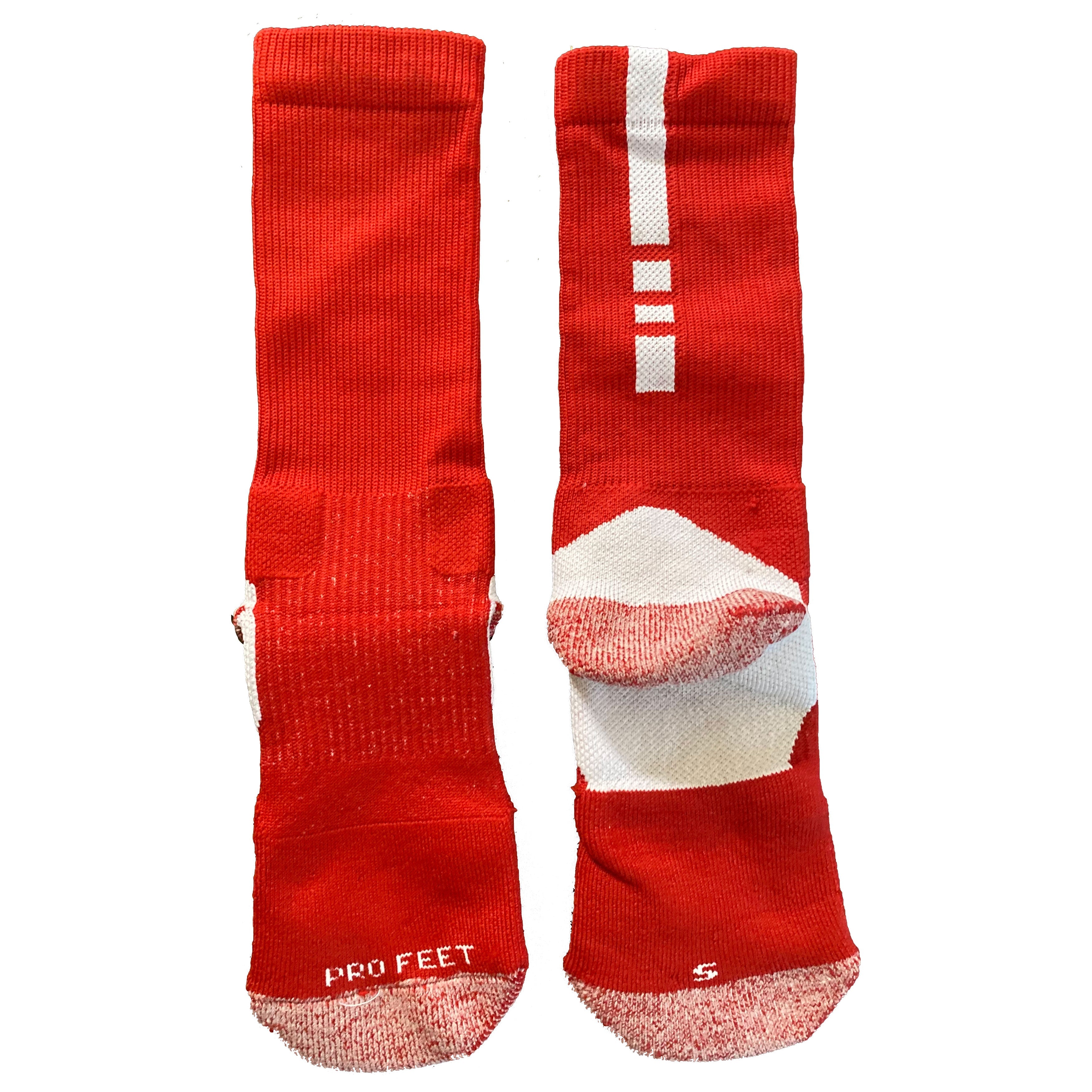 TRIPLE THREAT GAMESOCK - RED