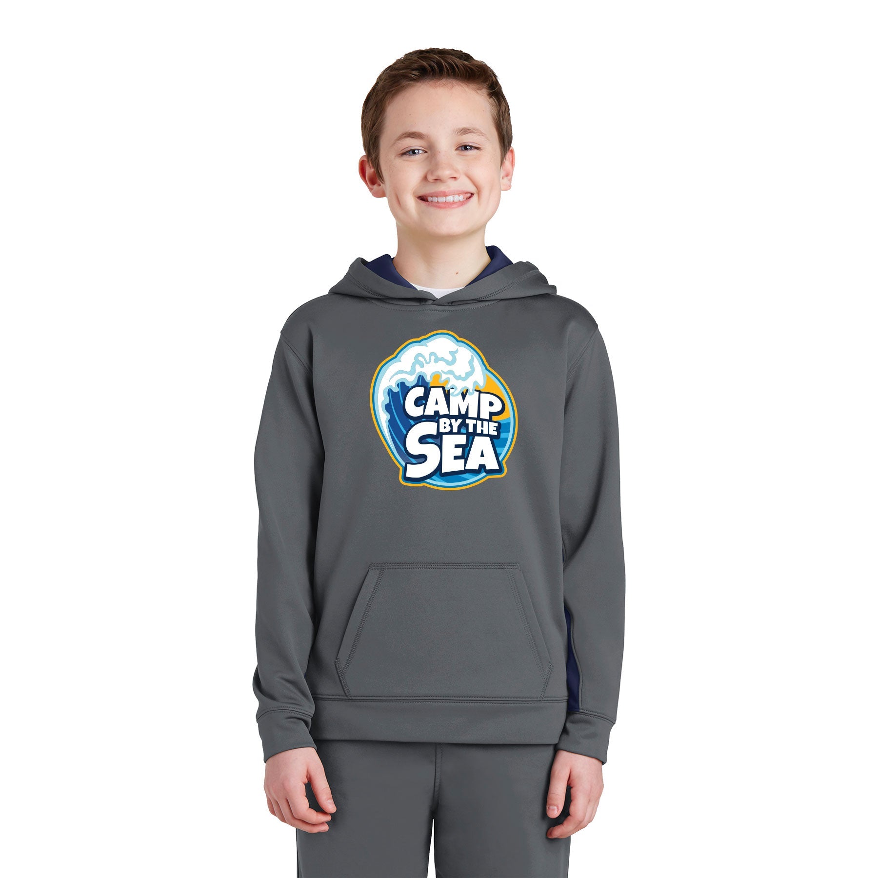 Camp By The Sea Hooded Sweatshirt
