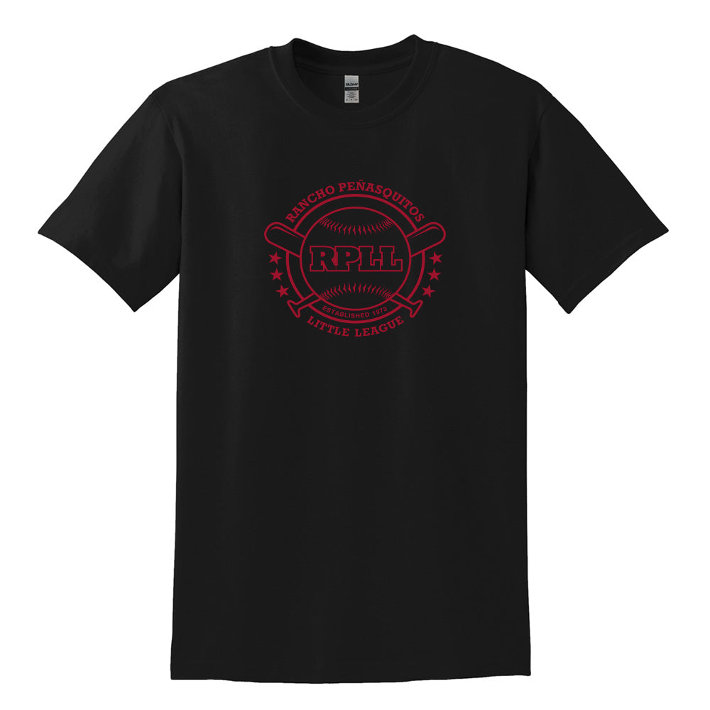RPLL YOUTH Apparel Youth Shirt Sleeve Tee - Red Outline