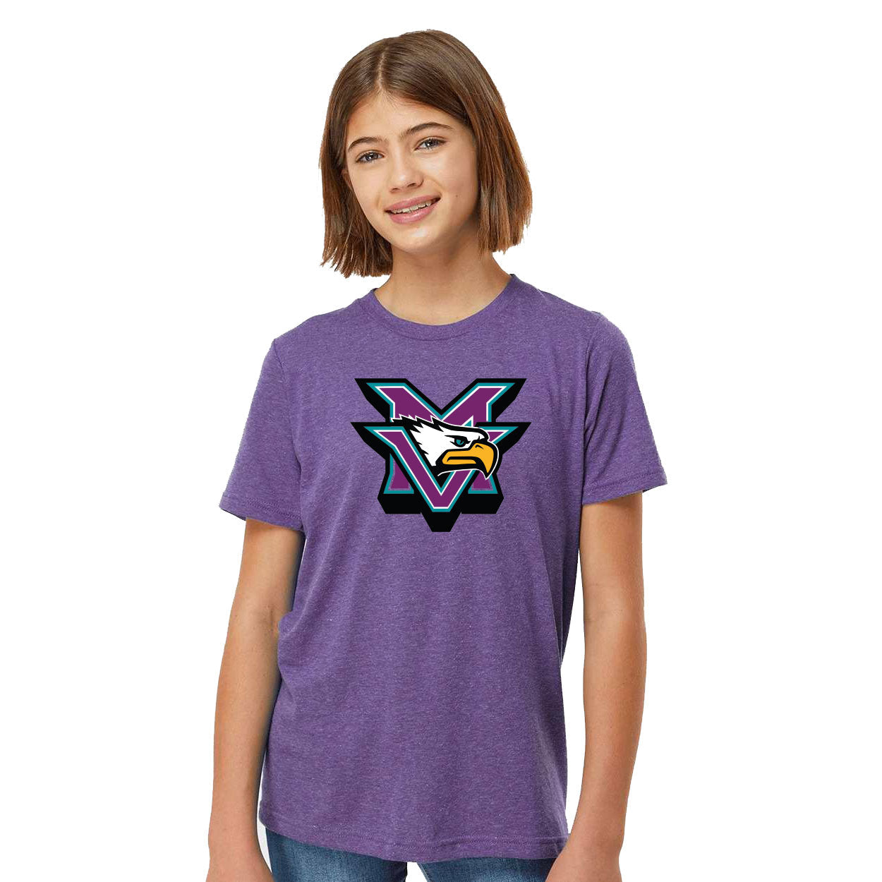 MIRA MESA WATER POLO SPIRIT PACK LOGO YOUTH POLY-RICH T-SHIRT
