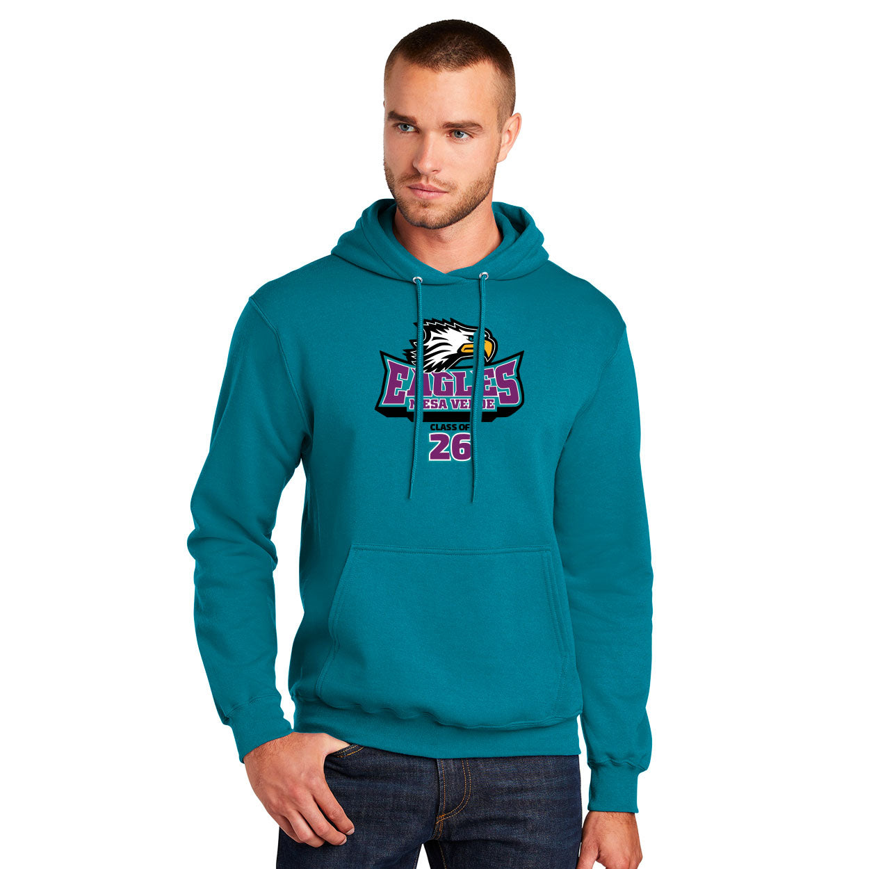 MESA VERDE CLASS OF 26 CORE FLEECE PULLOVER HOODED SWEATSHIRT