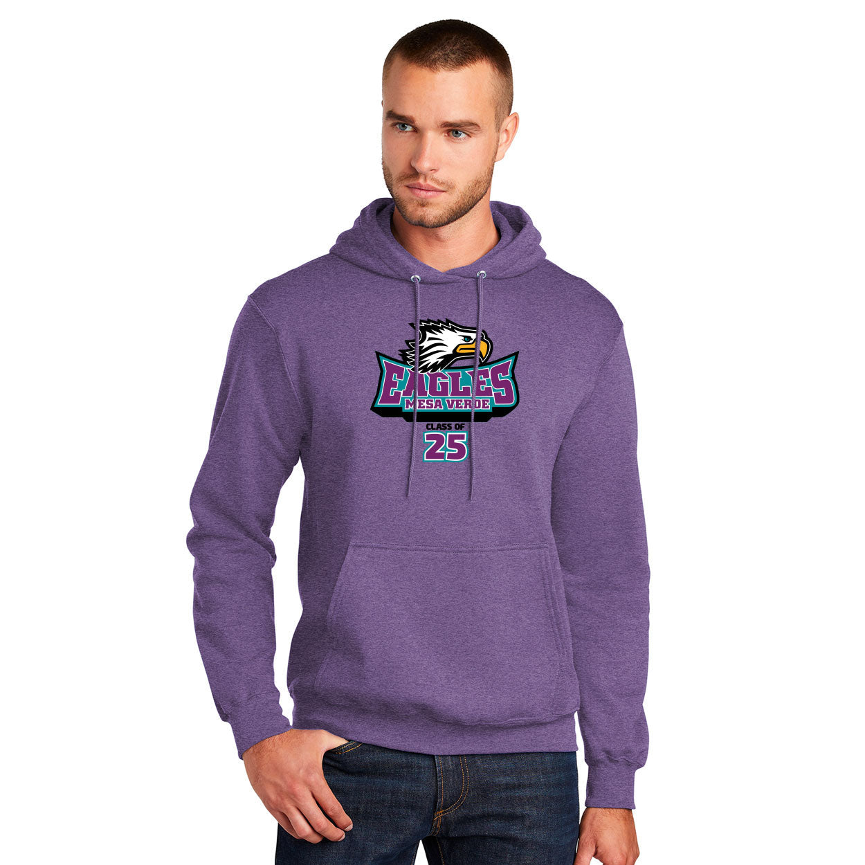MESA VERDE CLASS OF 25 CORE FLEECE PULLOVER HOODED SWEATSHIRT