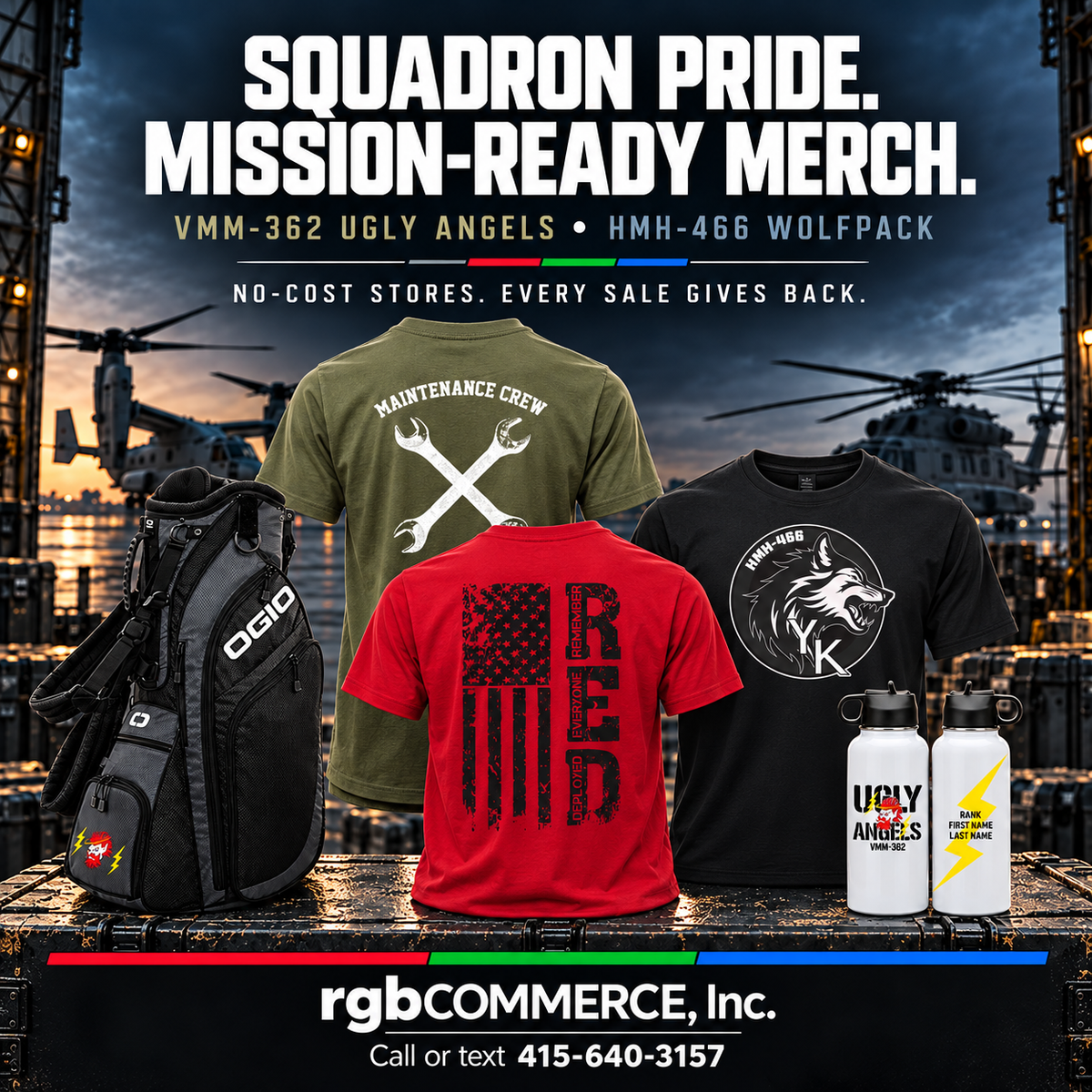 Military Unit Fundraising Stores: VMM-362 and HMH-466