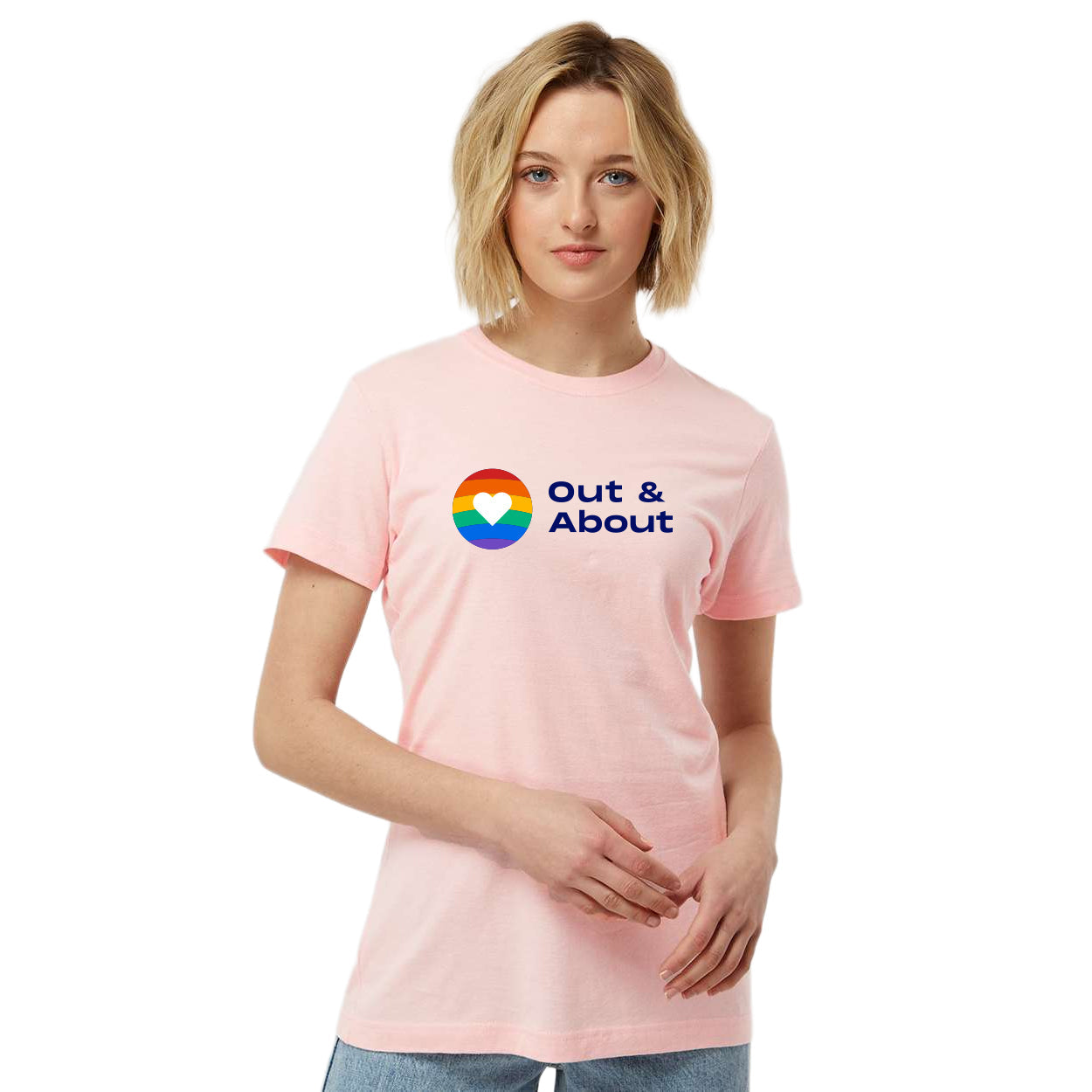 OUT AND ABOUT LOGO CLASSIC T-SHIRT
