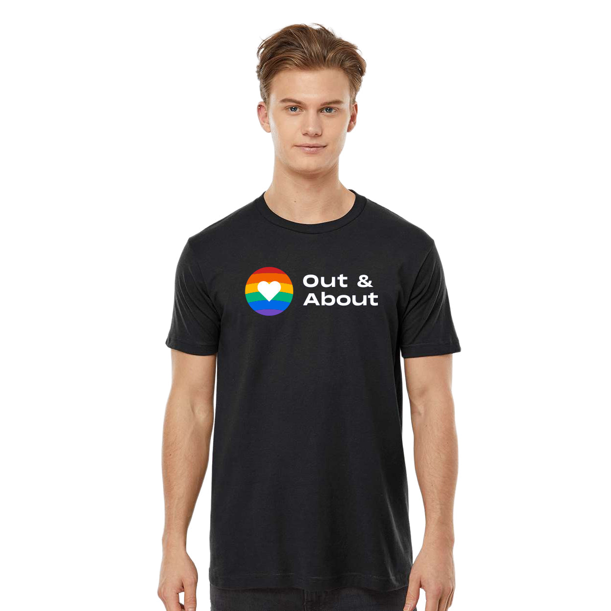 OUT AND ABOUT LOGO CLASSIC T-SHIRT