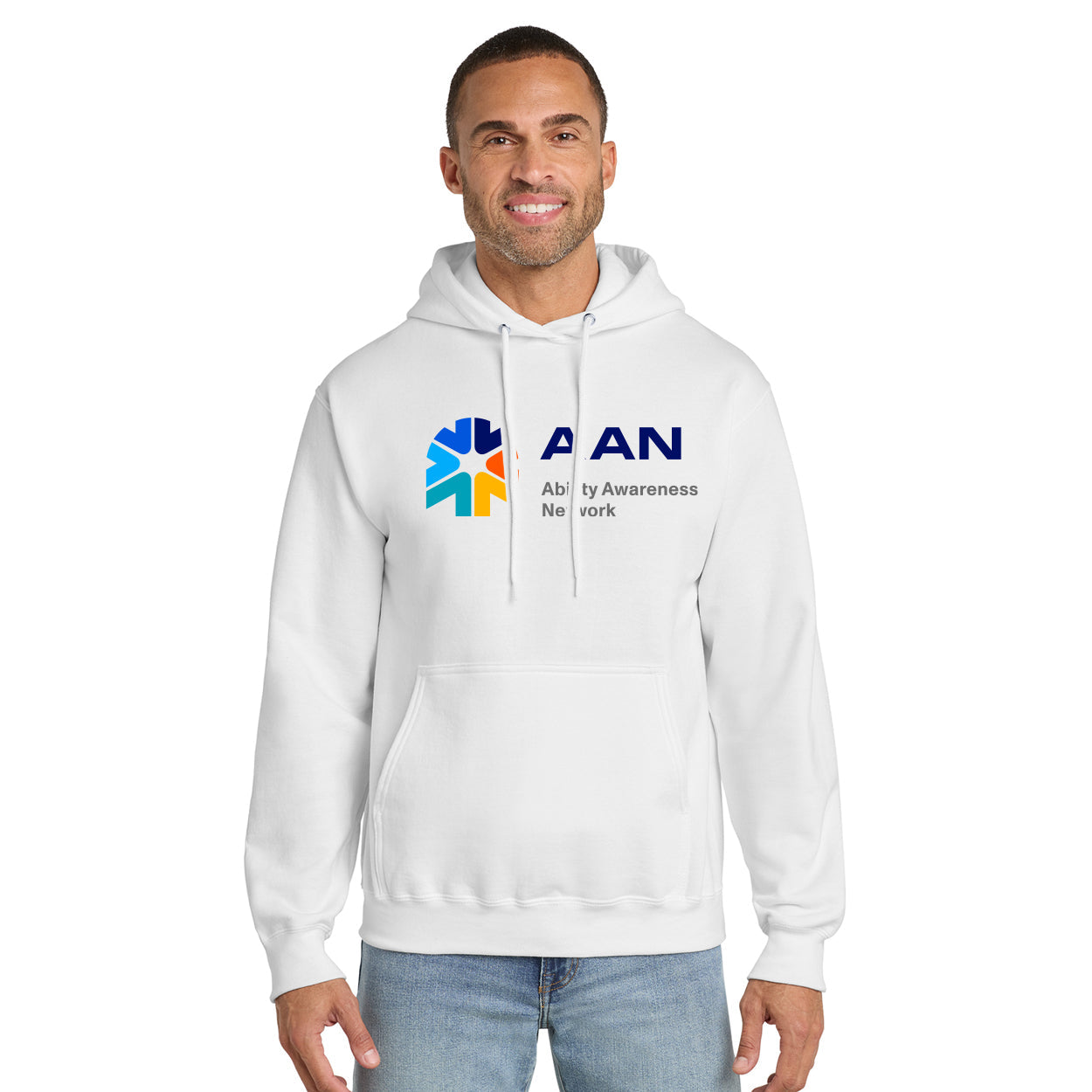 AAN LOGO ESSENTIAL FLEECE PULLOVER HOODED SWEATSHIRT