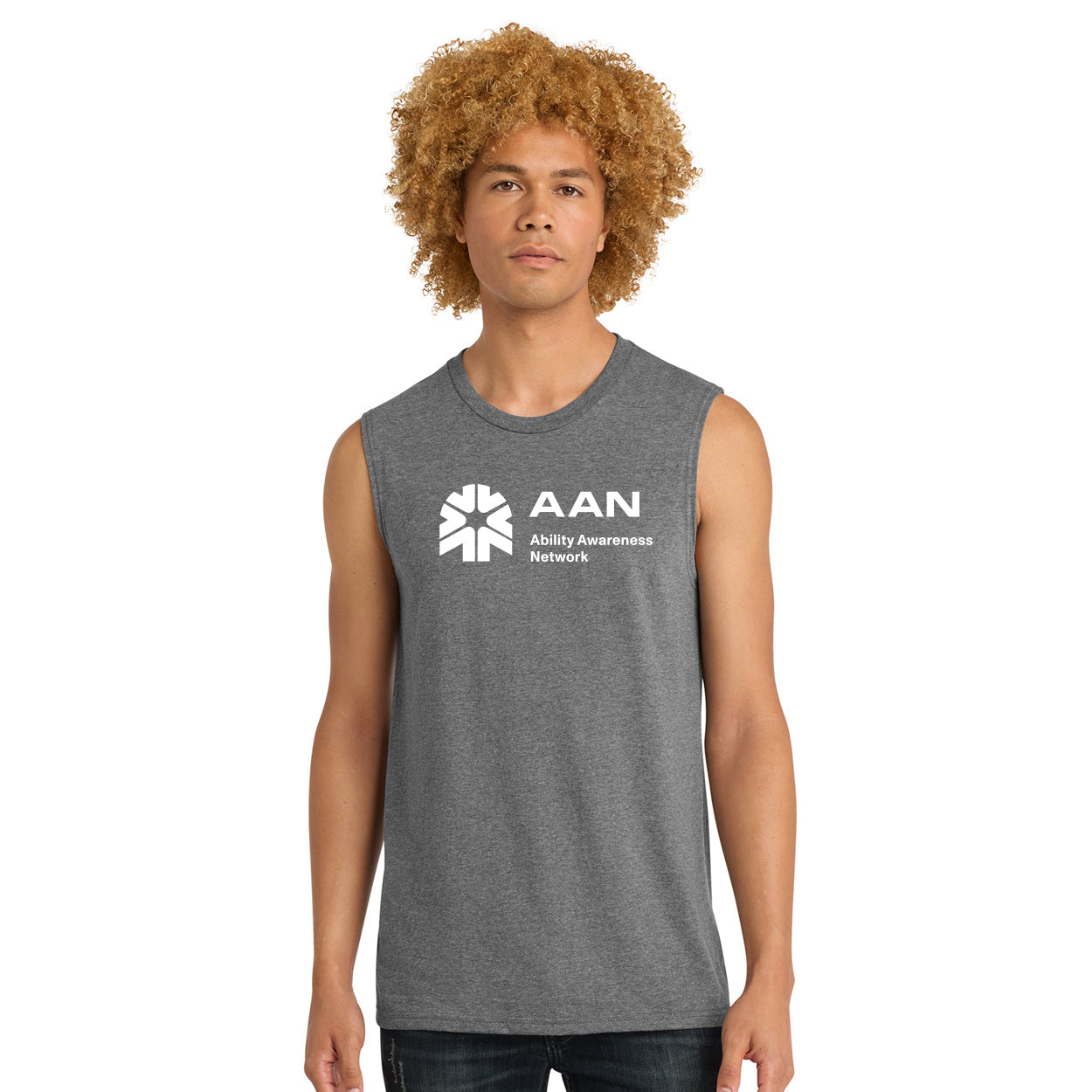 AAN LOGO MUSCLE TANK