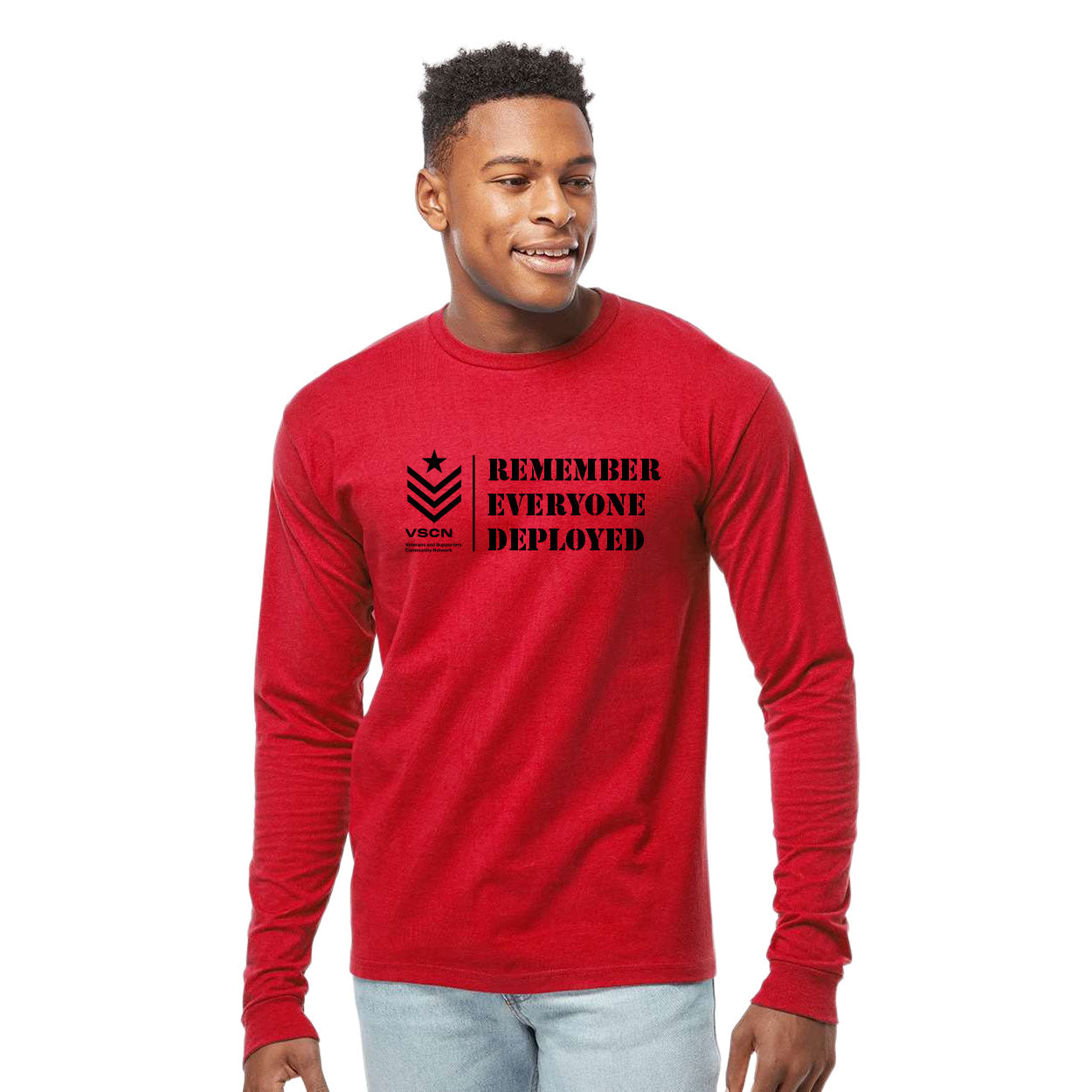 VSCN LOGO UNISEX JERSEY LONG SLEEVE T-SHIRT