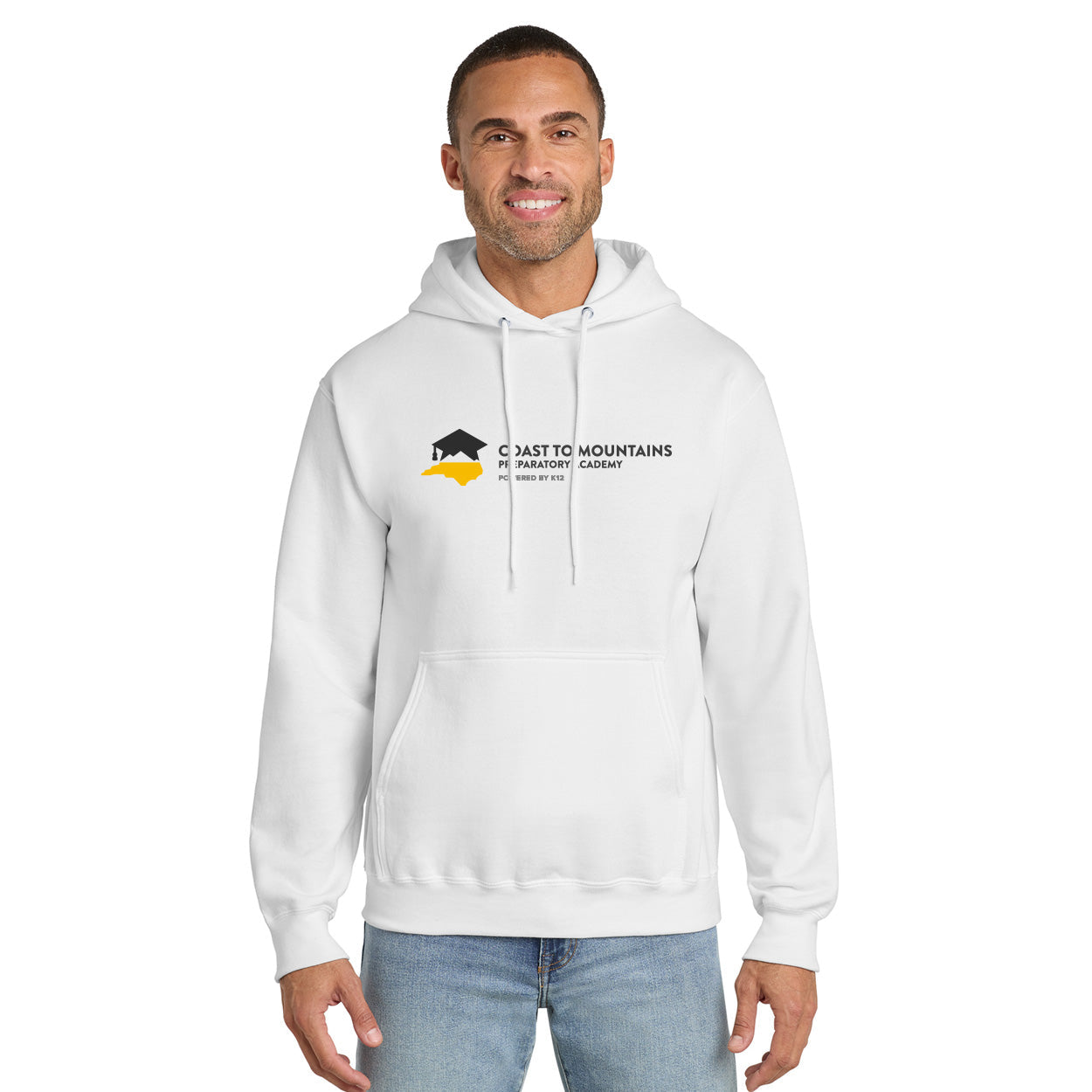 CMPA LOGO MIDWEIGHT HOODED SWEATSHIRT