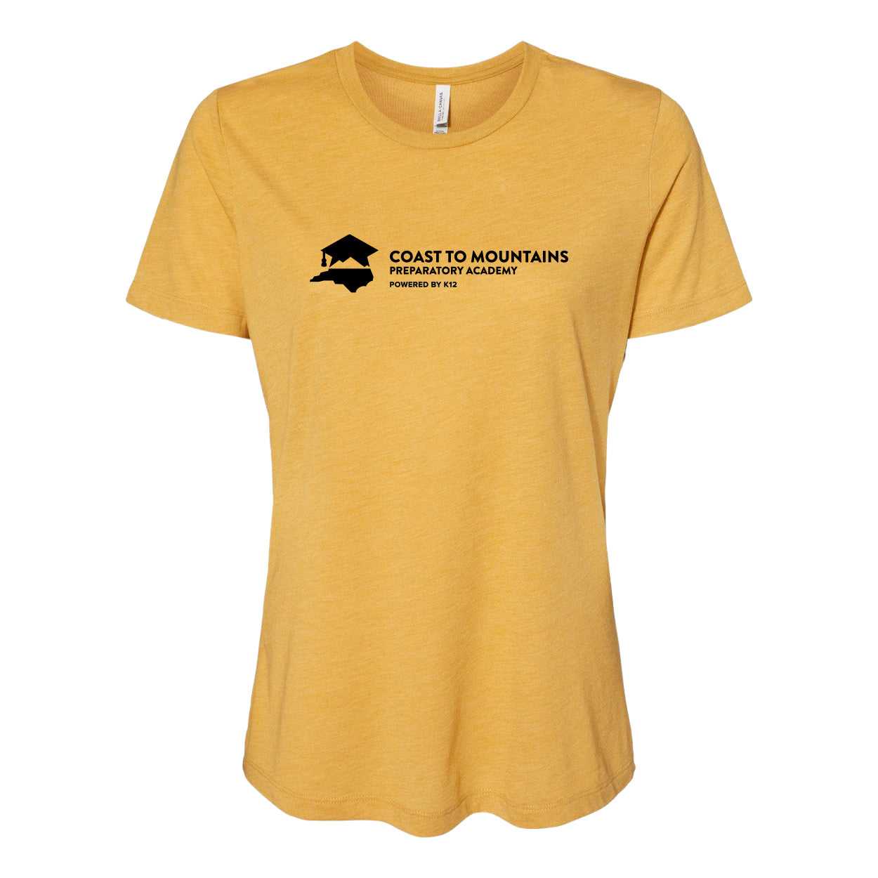CMPA LOGO WOMENÕS RELAXED FIT TRIBLEND TEE